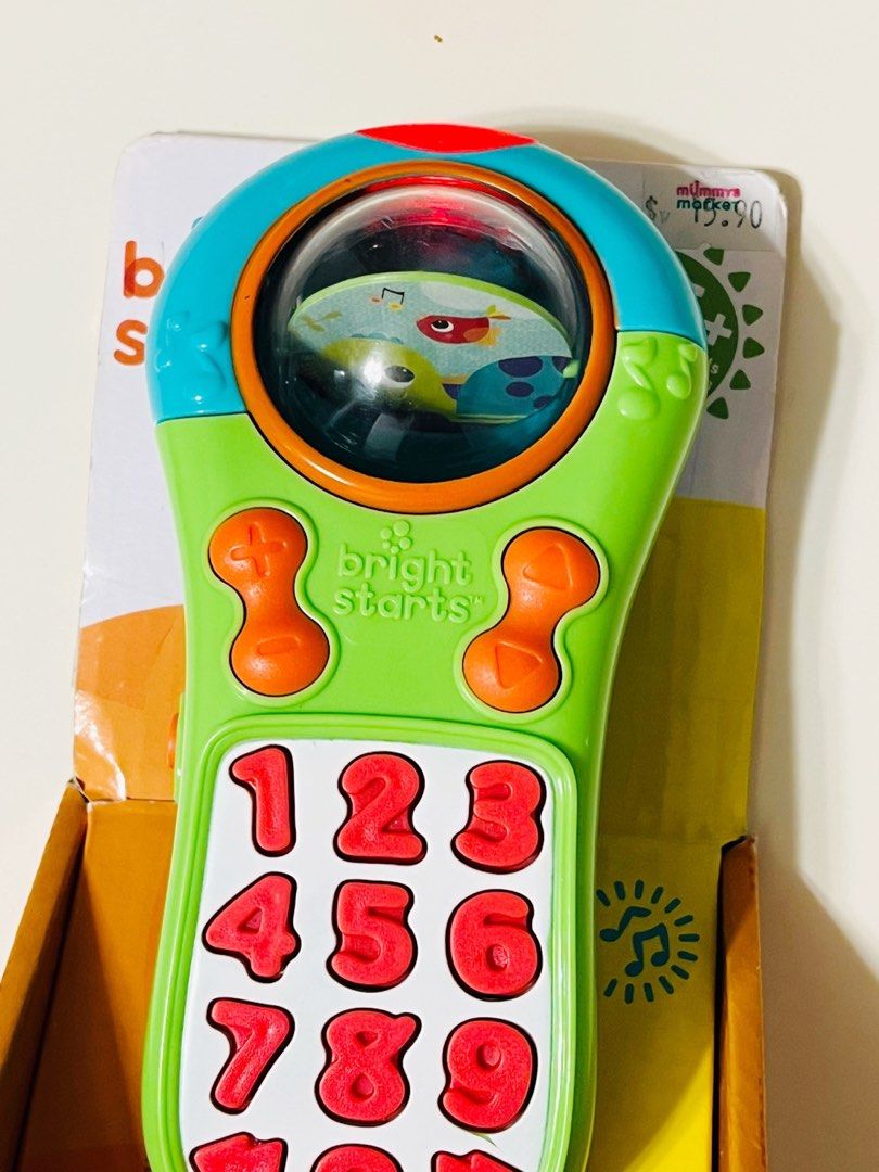 Bright Starts Click & Giggle Remote Control Baby Toy, Babies & Kids