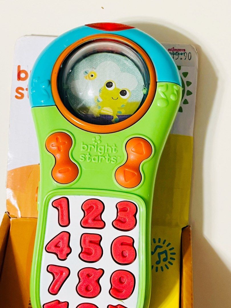 Bright Starts Click & Giggle Remote Control Baby Toy, Babies & Kids