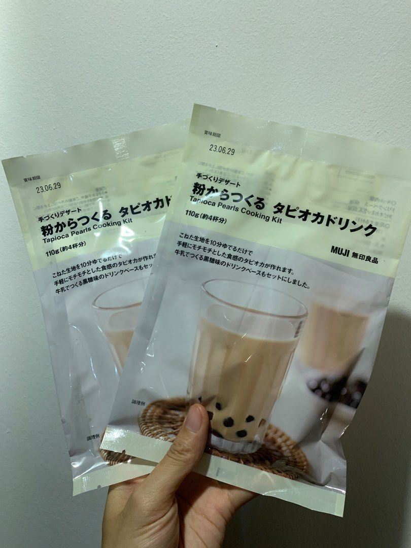 [Bundle] Muji Tapioca Pearls (Tag: Bubble Tea), Food & Drinks, Packaged ...