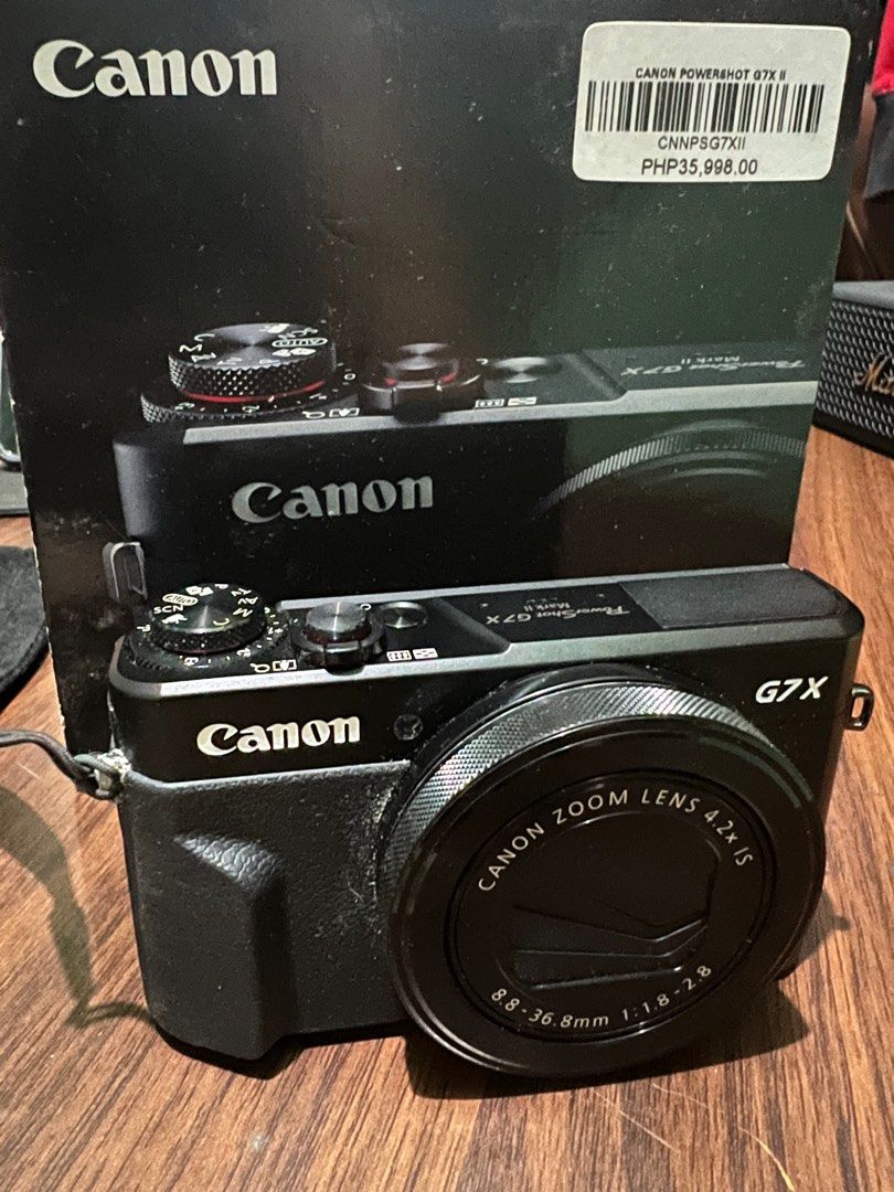 Canon G7X Mark II, Photography, Cameras on Carousell