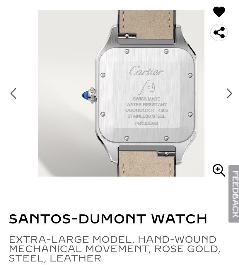 Cartier watch store sale
