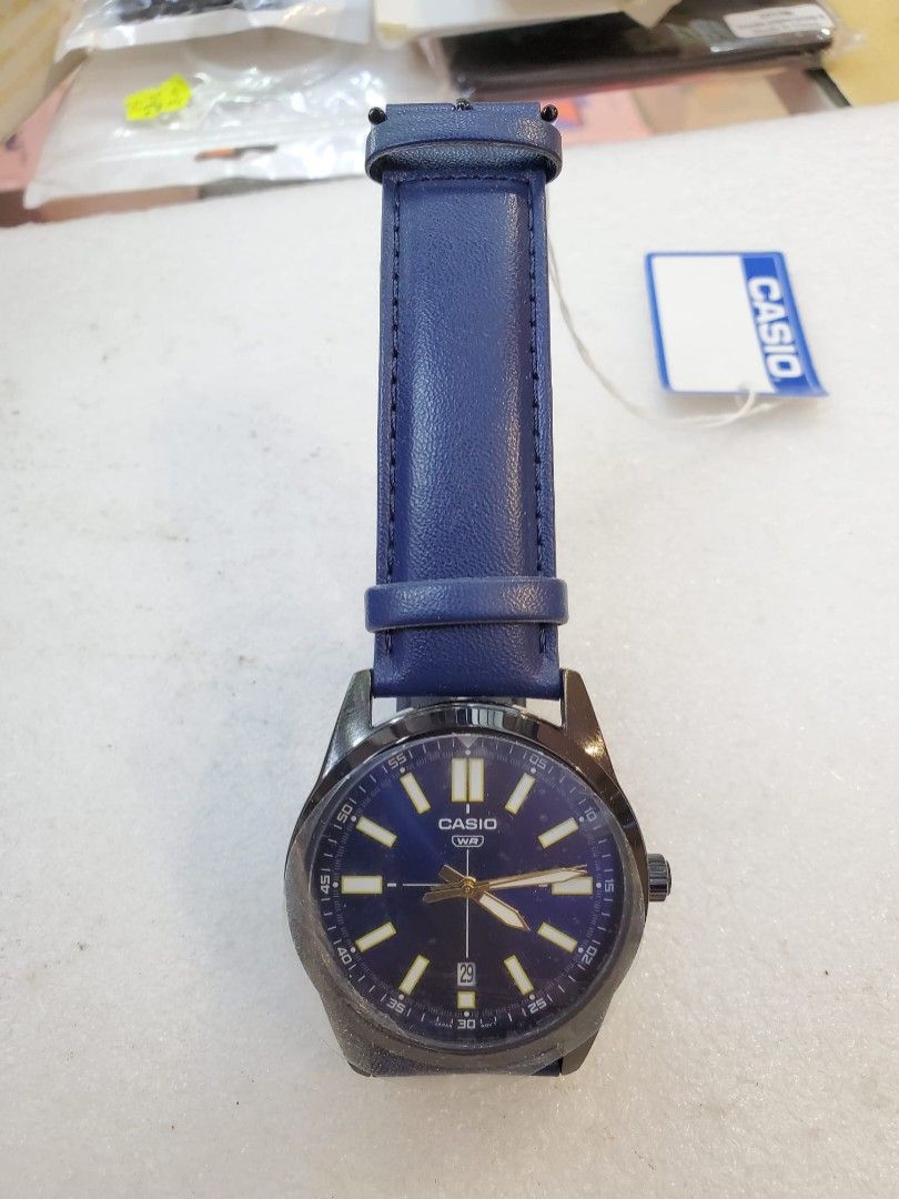 Casio oceanus leather strap new arrivals