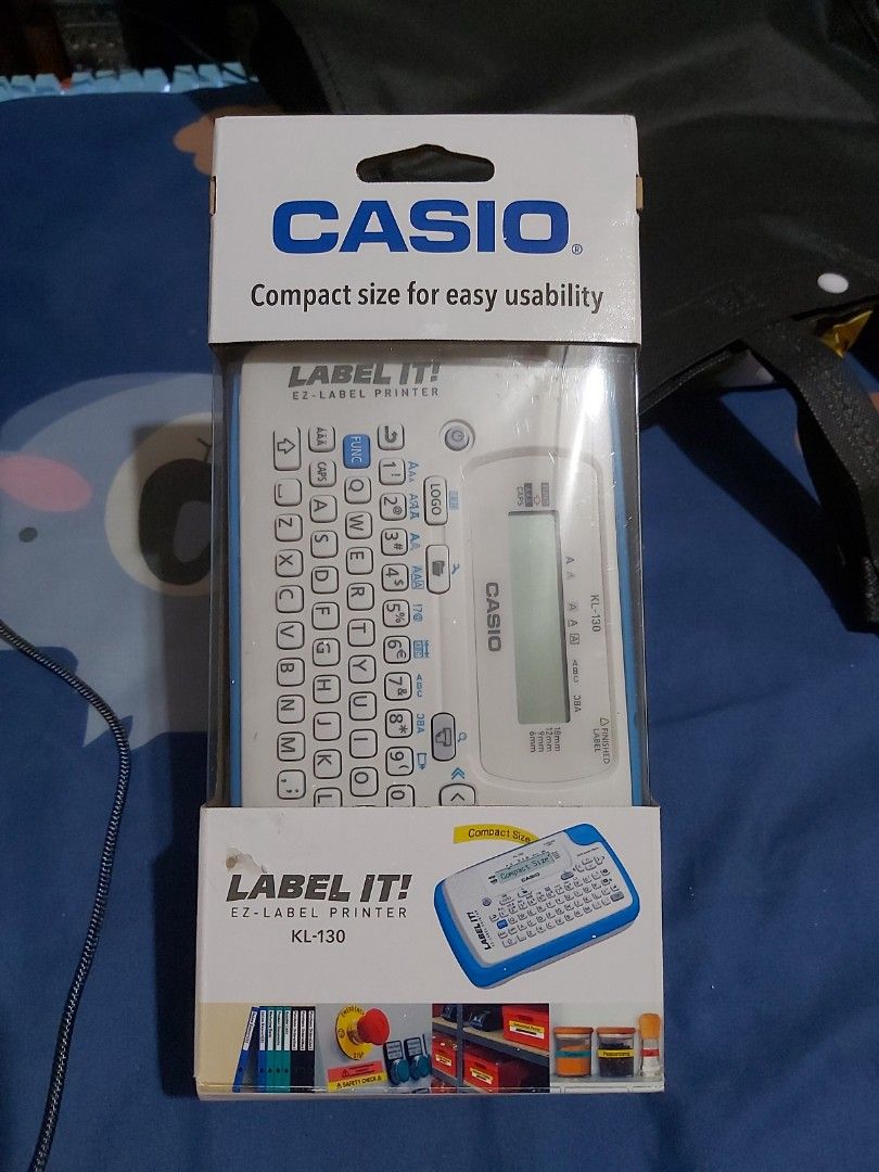 Casio Label It!EzLabel Printer, 電腦＆科技, 打印機及影印機 Carousell