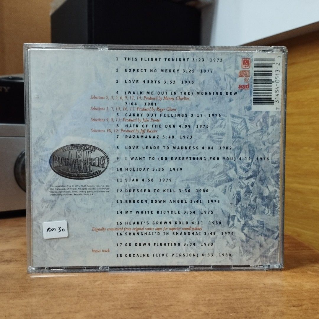 (CD) NAZARETH - GREATEST HITS, Hobbies & Toys, Music & Media, CDs ...