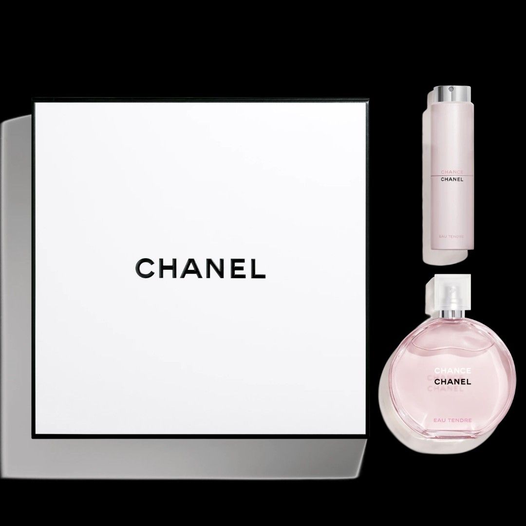 CHANEL CHANCE EAU TENDRE SET, Beauty & Personal Care, Fragrance