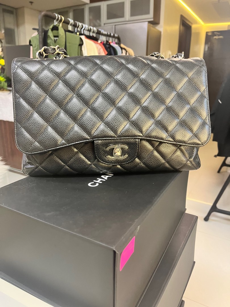 Chanel Jumbo Bag, Luxury, Bags & Wallets on Carousell