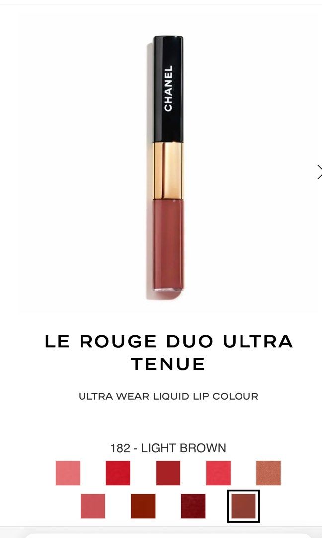Chanel LE ROUGE DUO ULTRA TENUE 182, Beauty & Personal Care, Face