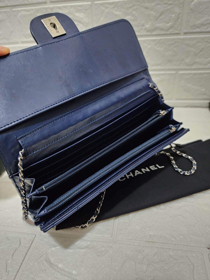 CHANEL WALLET ON CHAIN FLAP, Luxury, Bags & Wallets on Carousell