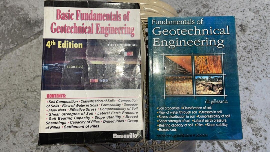 civil engineering book (Category: Textbooks) located in San Juan City. Submitted by declutter1990 (Listing ID 1225336001, Image 1). Description: Preloved civil engineering book 450 for all / Rfs: decluterring/ location: QC or Malabon.