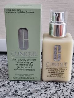 Clinique dramatically different moisturizing gel / clinique face moisturizer