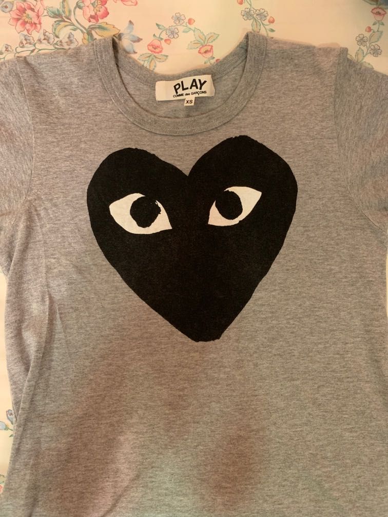Grey top cdg shirt