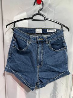 Cotton On High Waisted Denim Shorts