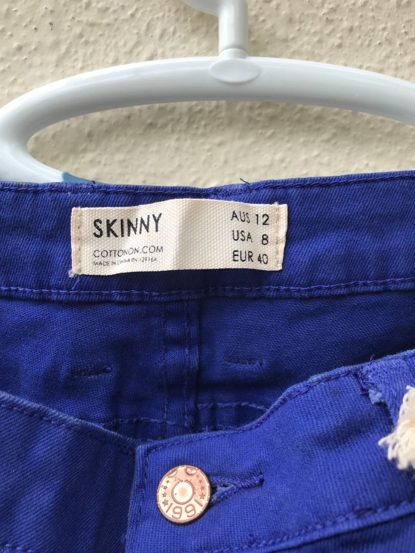 Cotton On skinny jeans Size US 8 UK 12 EU 40. Brand new and