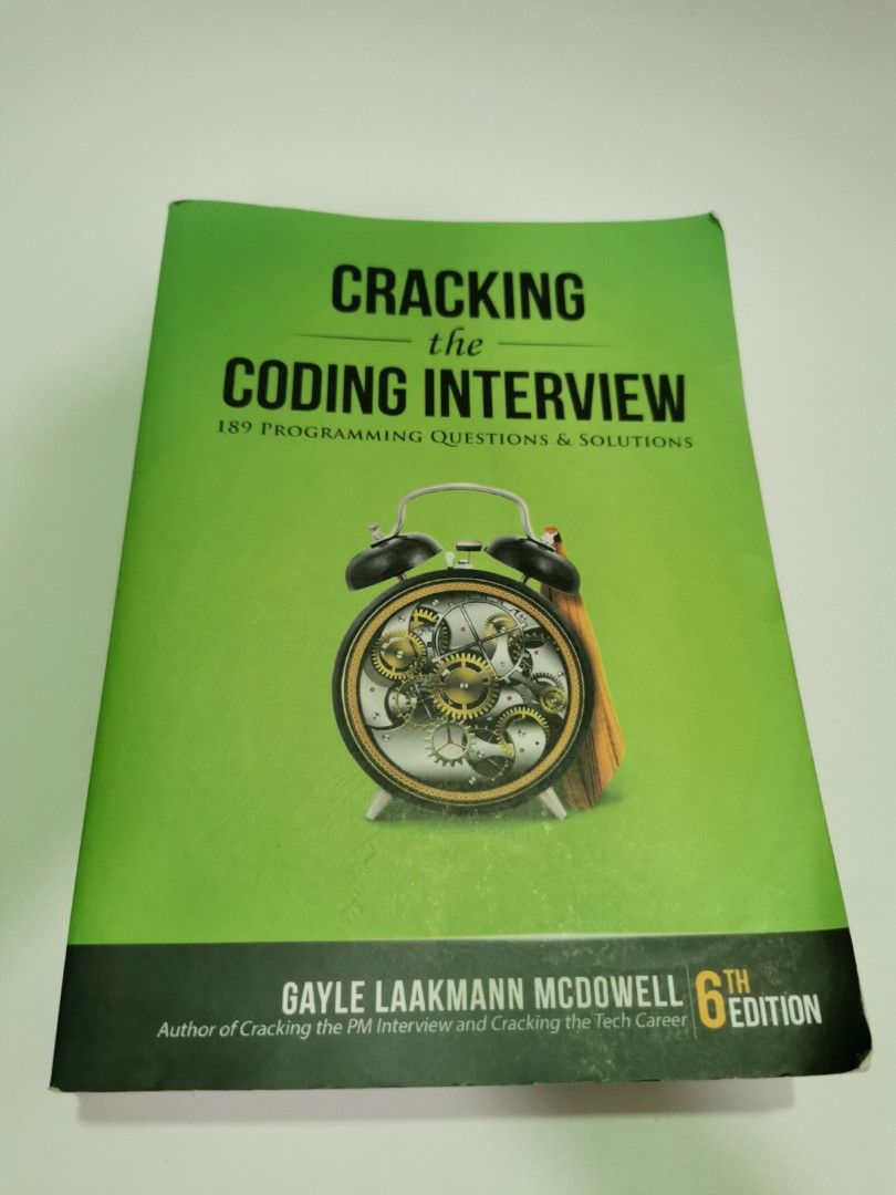 Cracking the coding interview 6th edition, Hobbies & Toys, Books ...