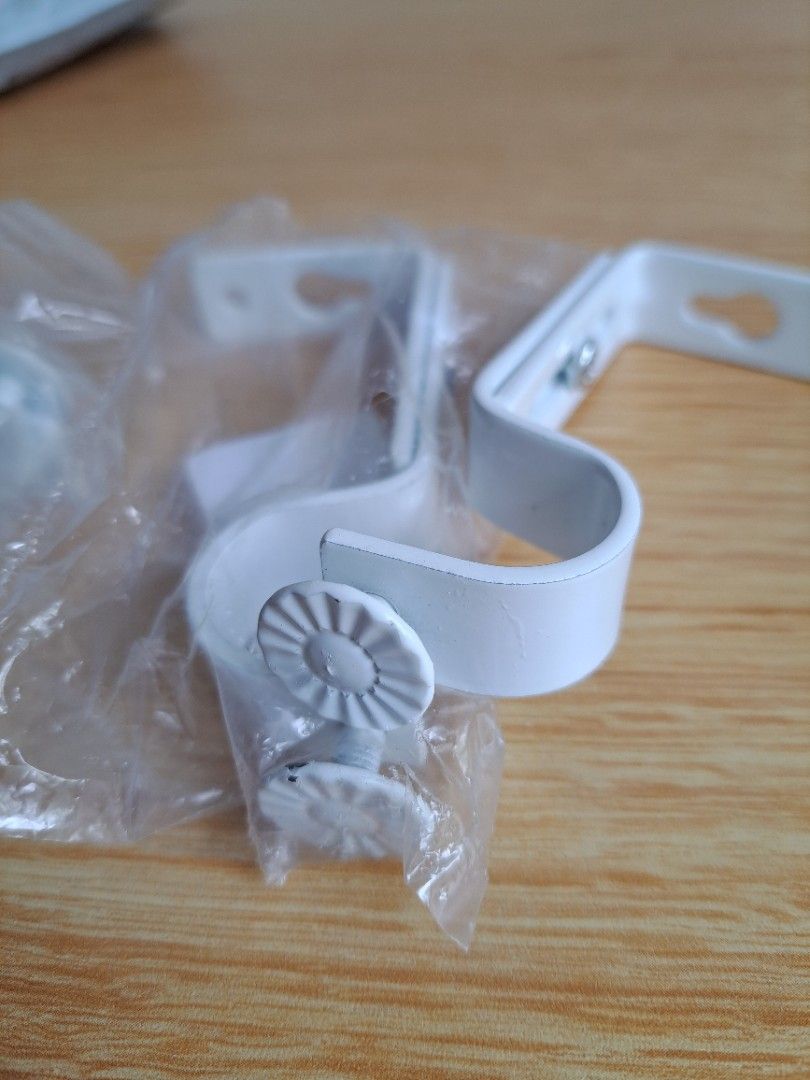 Curtain rod holders, Furniture & Home Living, Home Decor, Curtains