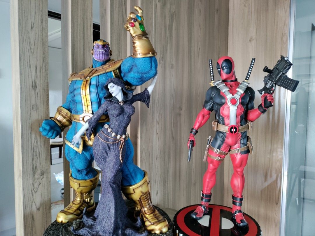 Custom 1/4 Scale Thanos and Lady Death by ATF, Hobbies & Toys, Toys ...
