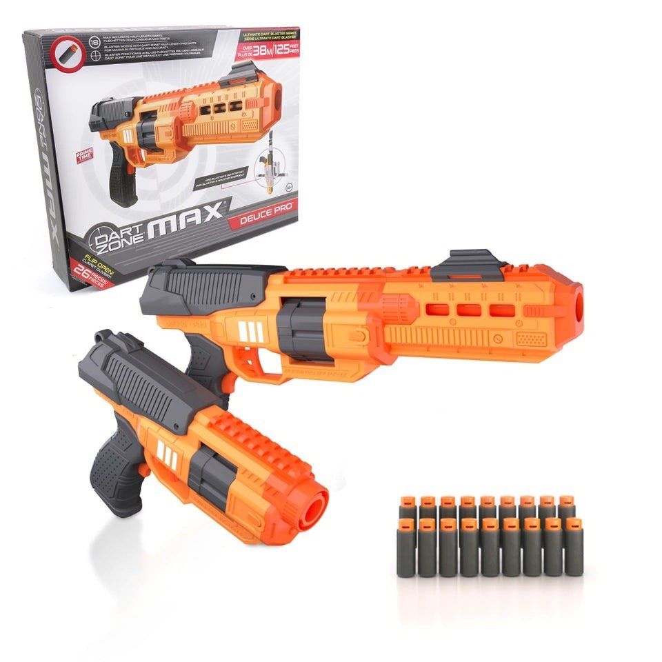 Dart Zone MAX Deuce Pro, Hobbies & Toys, Toys & Games on Carousell
