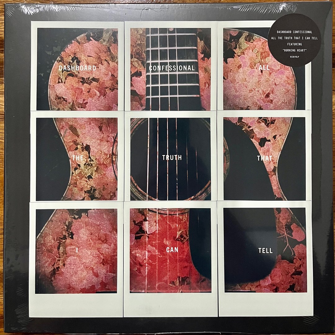 Dashboard Confessional All The Truth That I Can Tell LP Vinyl