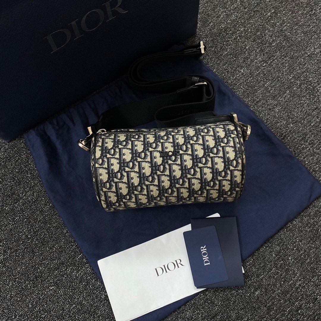 Dior Oblique Jacquard Crossbody Bag, Luxury, Bags & Wallets on Carousell