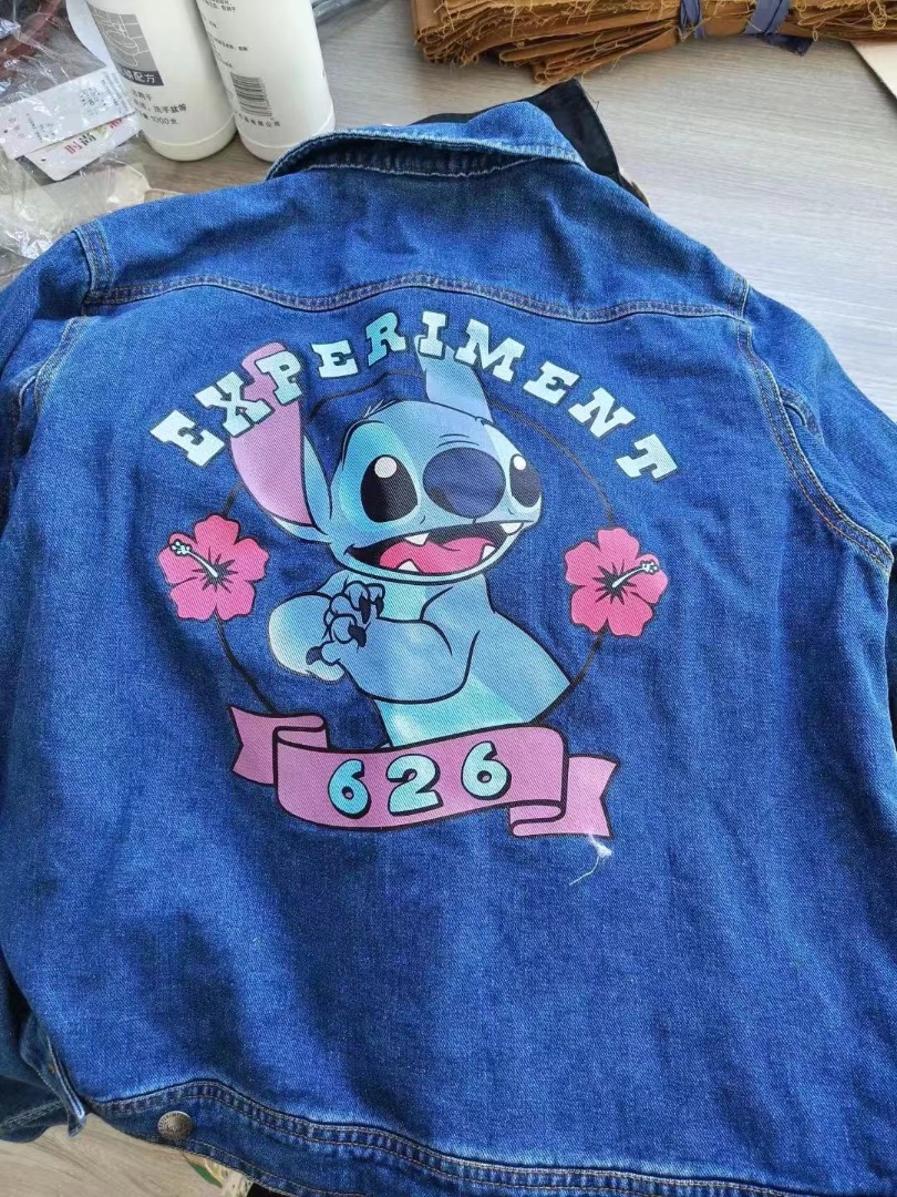 Disney jeans jacket hotsell