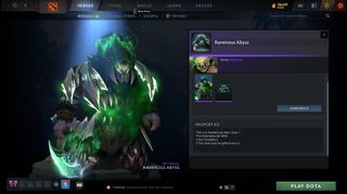 DOTA 2 The International 10 Collector's Cache - Ravenous Abyss (Underlord)