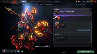 DOTA 2 The International 10 Collector's Cache - Herald of the Ember Eye (Grimstroke)