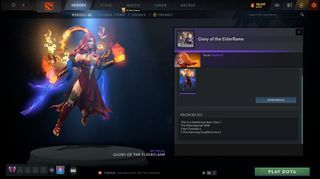 DOTA 2 The International 10 Collector's Cache - Glory of the Elderflame (Lina)