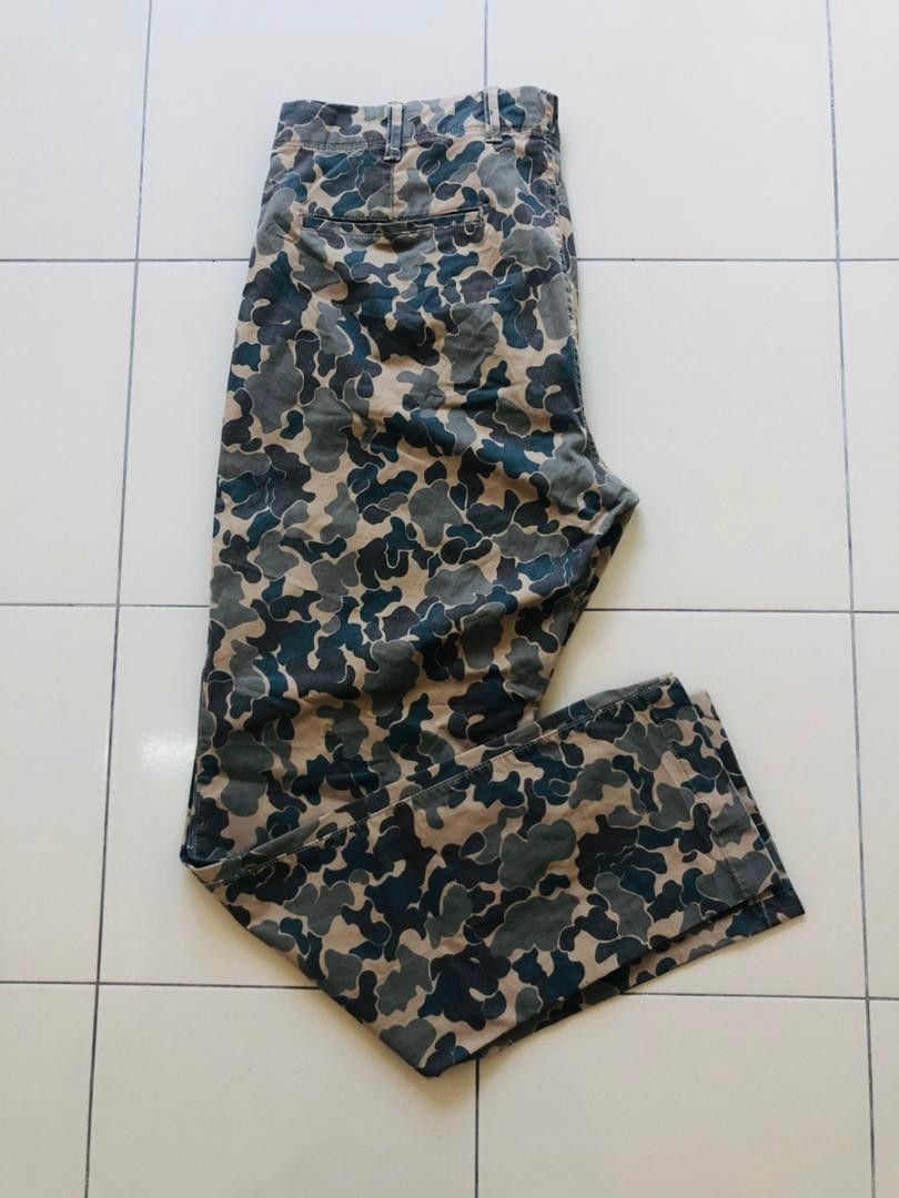 Duck Camo pants, Men's Fashion, Activewear on Carousell