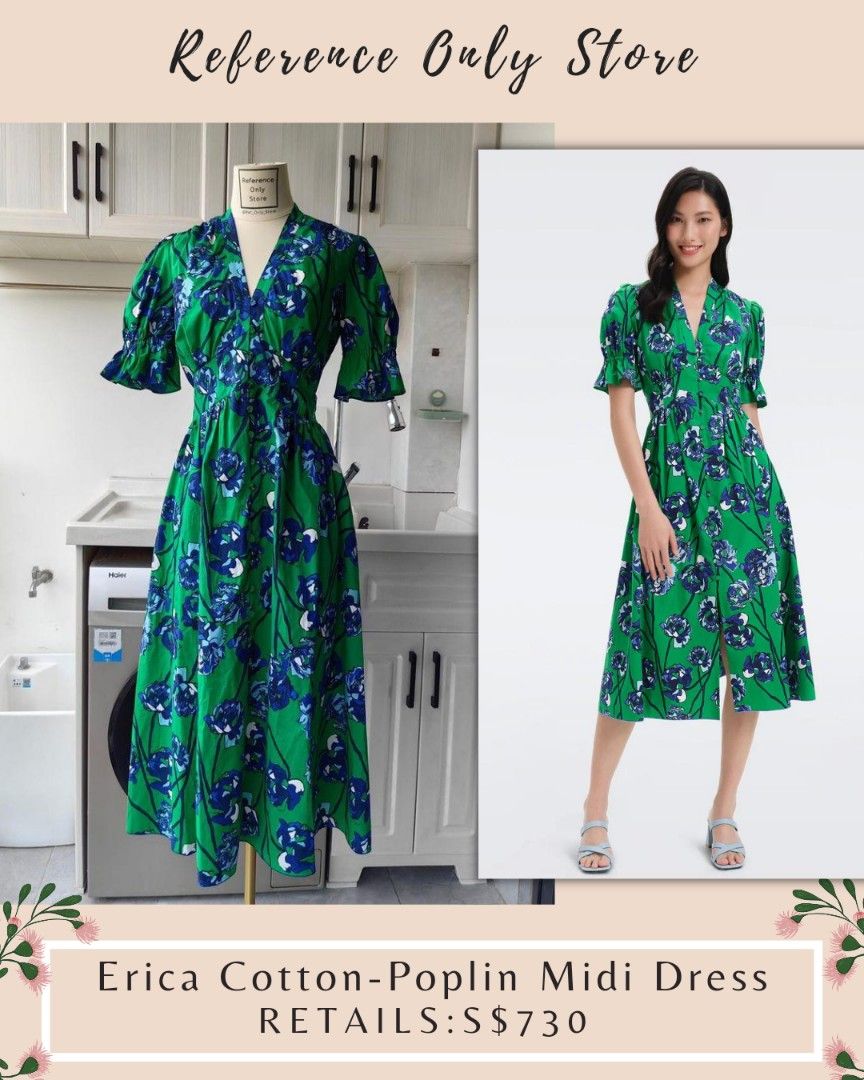 dvf erica cotton midi dress Erica Cotton Dress  Diane von Furstenberg HongKong