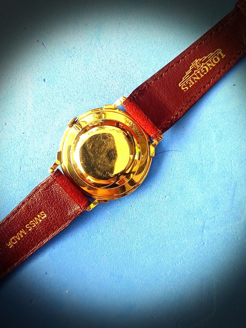 ELEGANT ORIGINAL VINTAGE LONGINES WATCH 1940'S MANUAL WINDING 14K solid