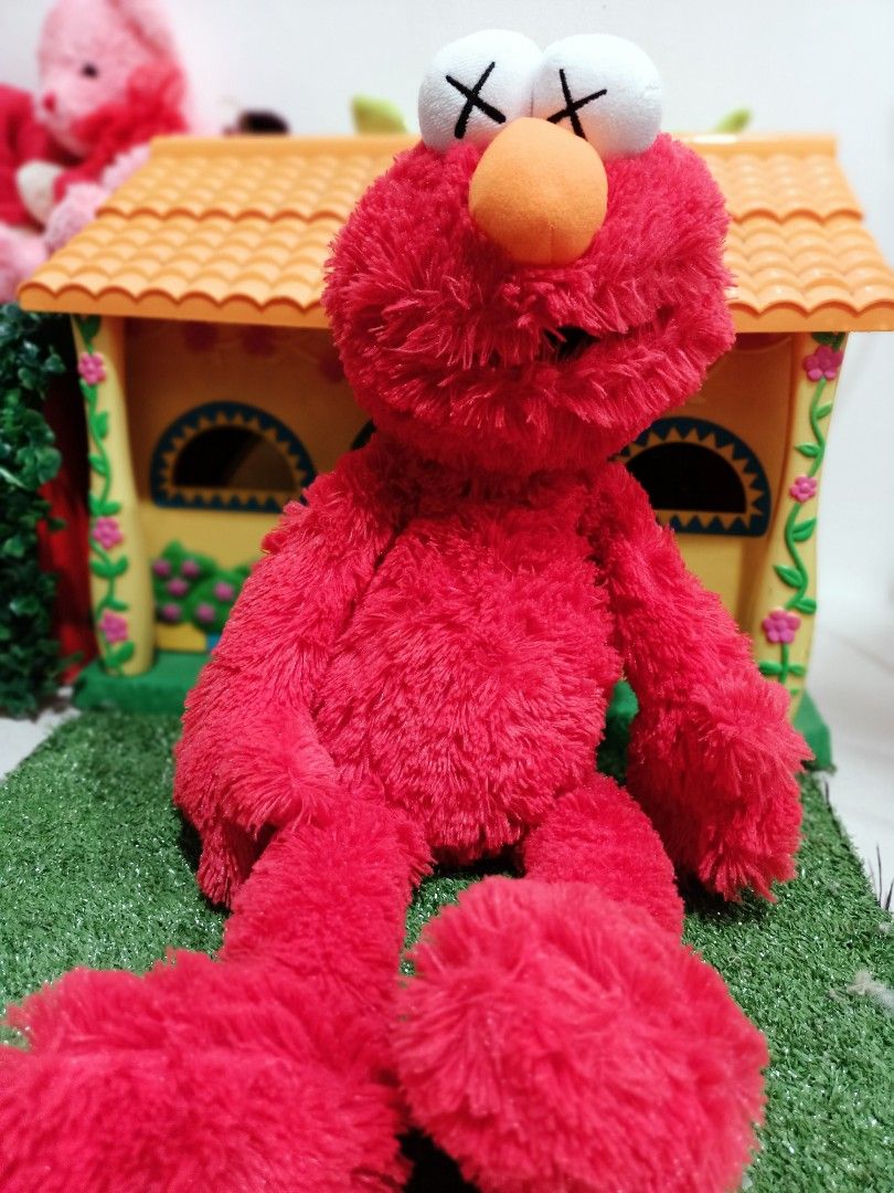 Elmo kaws plush store