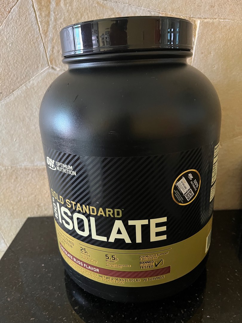 Empty isolate container, Health & Nutrition, Health Supplements, Sports ...