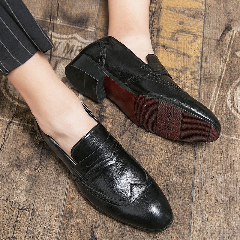 EU38 46 highly quality men luxury Formal Shoes business office work party out door wear very comfortable lightweight anti slip