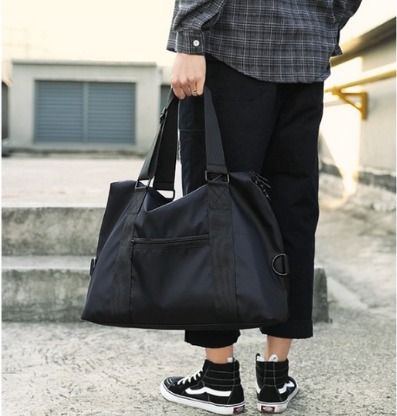 Extra Large Tote Bag Unisex Men Women Casual Handbag Shoulder Messenger Bag 3 in1 Simple Travel GYM Outdoor