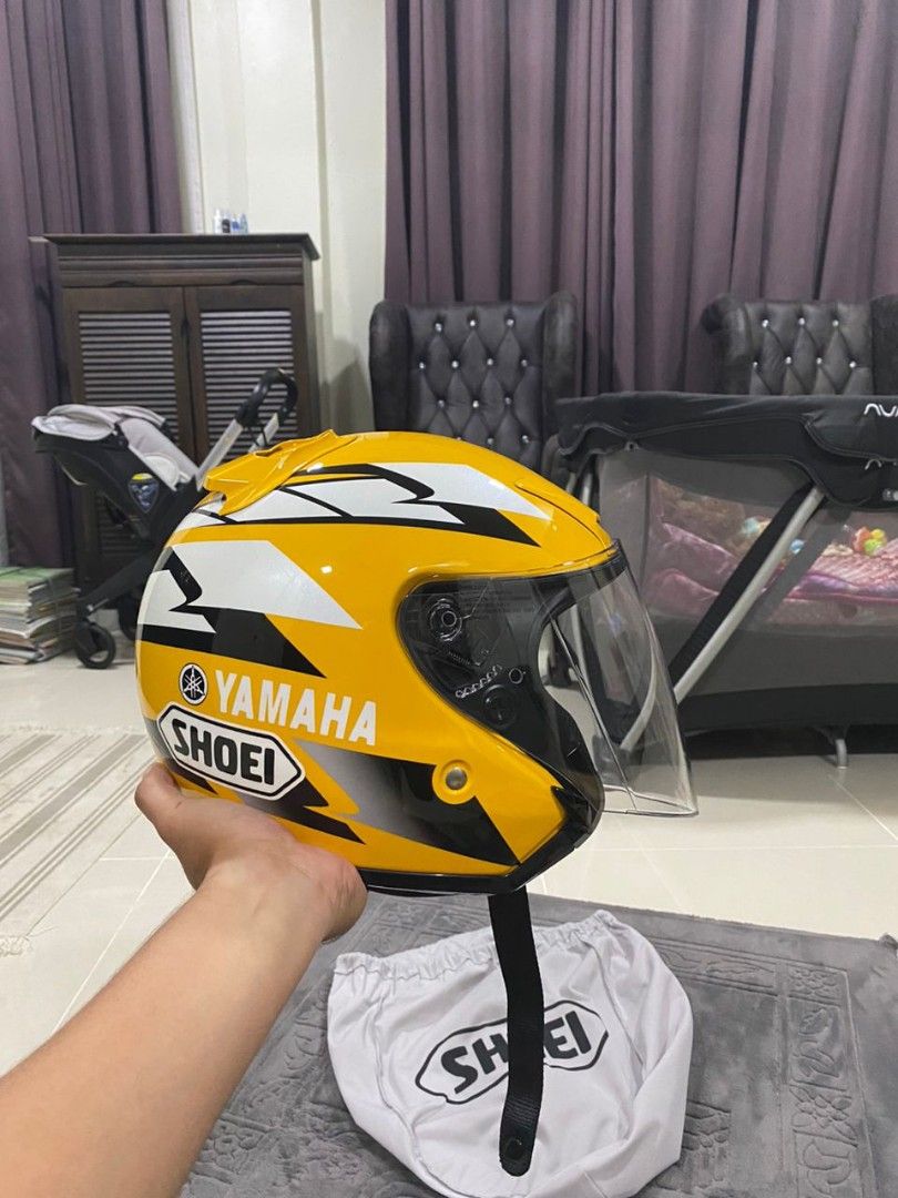 Factory kuning airbrush kuning saiz s, Motorbikes on Carousell