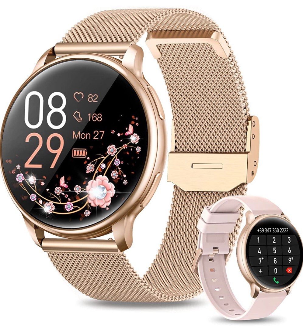 Rose gold 2025 fitness watch