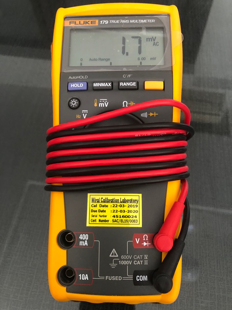 Fluke 179 Digital Multimeter, Furniture & Home Living, Home Improvement