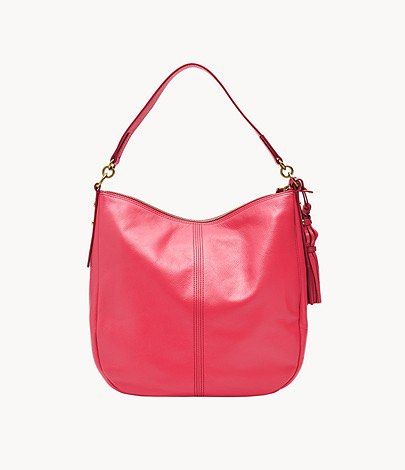 Fossil Jolie Hobo in Red Women s Fashion Bags Wallets Cross body Bags on Carousell
