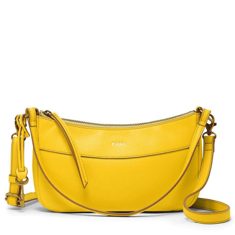 Fossil discount yellow crossbody