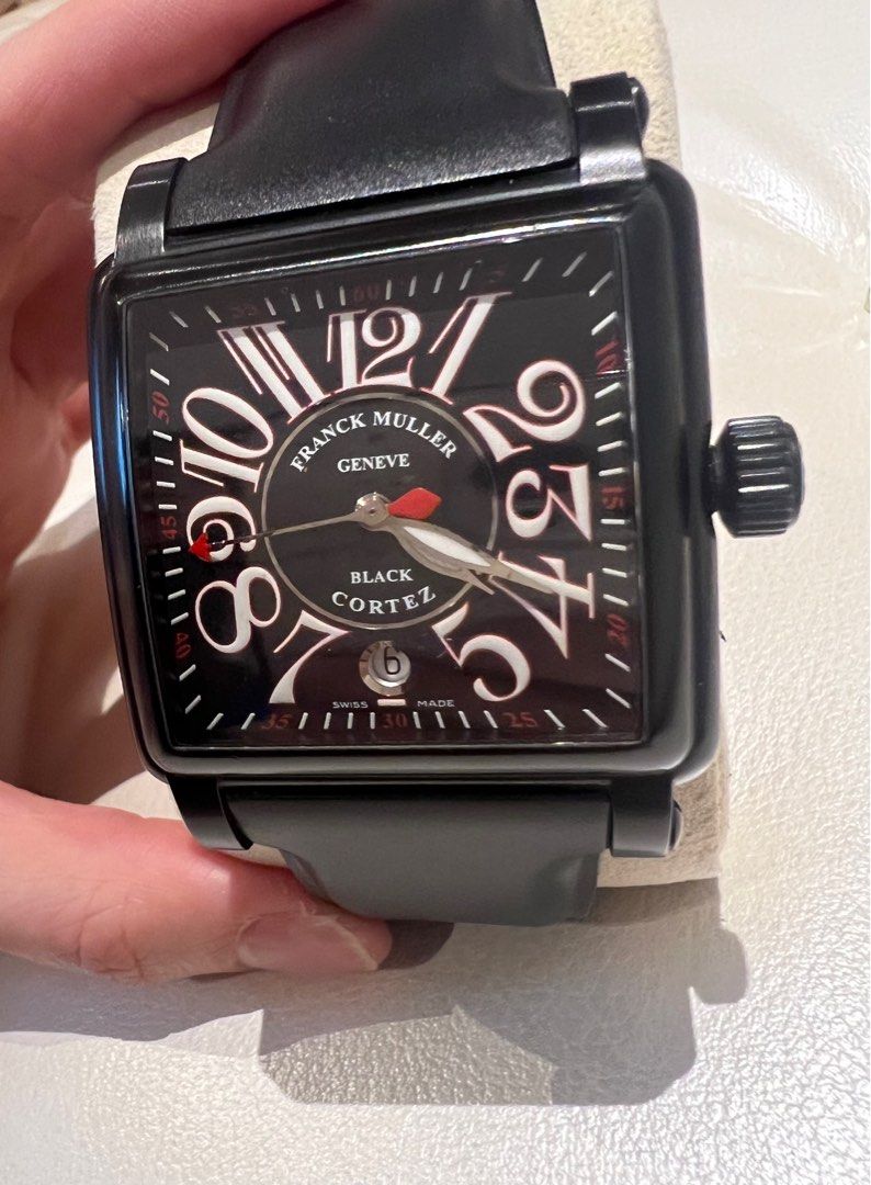 Franck Muller Conquistador Black Cortez Automatic Luxury Watches on Carousell
