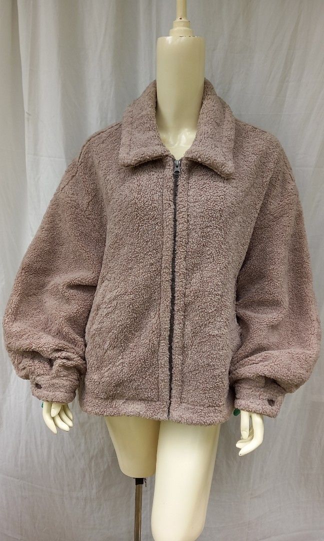 Free SF| WYM LIDNM Oversized Boa Blouson, Men's Fashion, Coats, Jackets and  Outerwear on Carousell