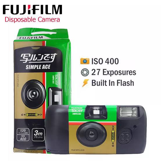 Fujifilm Disposable Camera, Photography, Cameras on Carousell