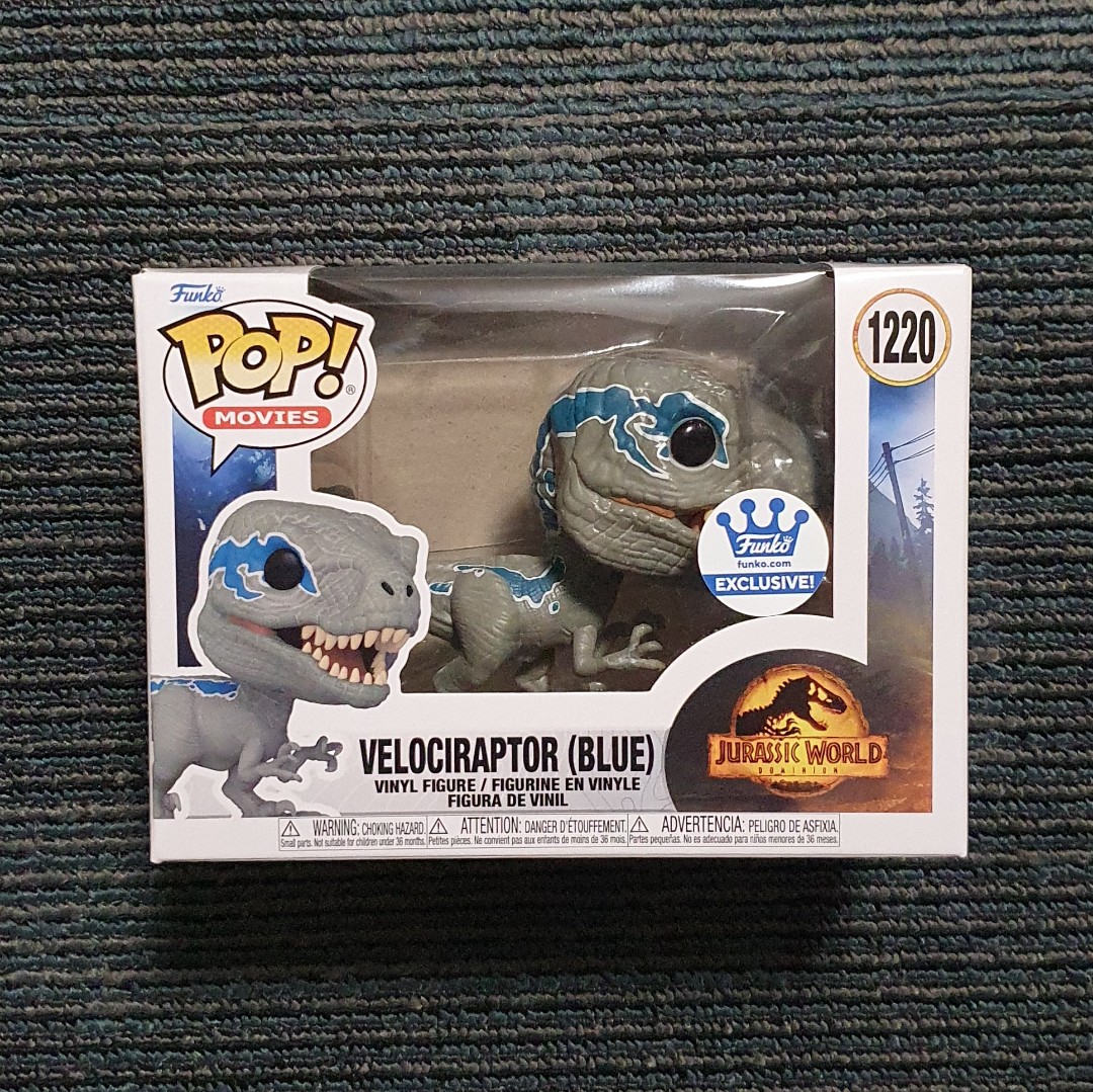 Funko Pop! Vinyl: Velociraptor (Blue) (Alt) - Funko Web (FW