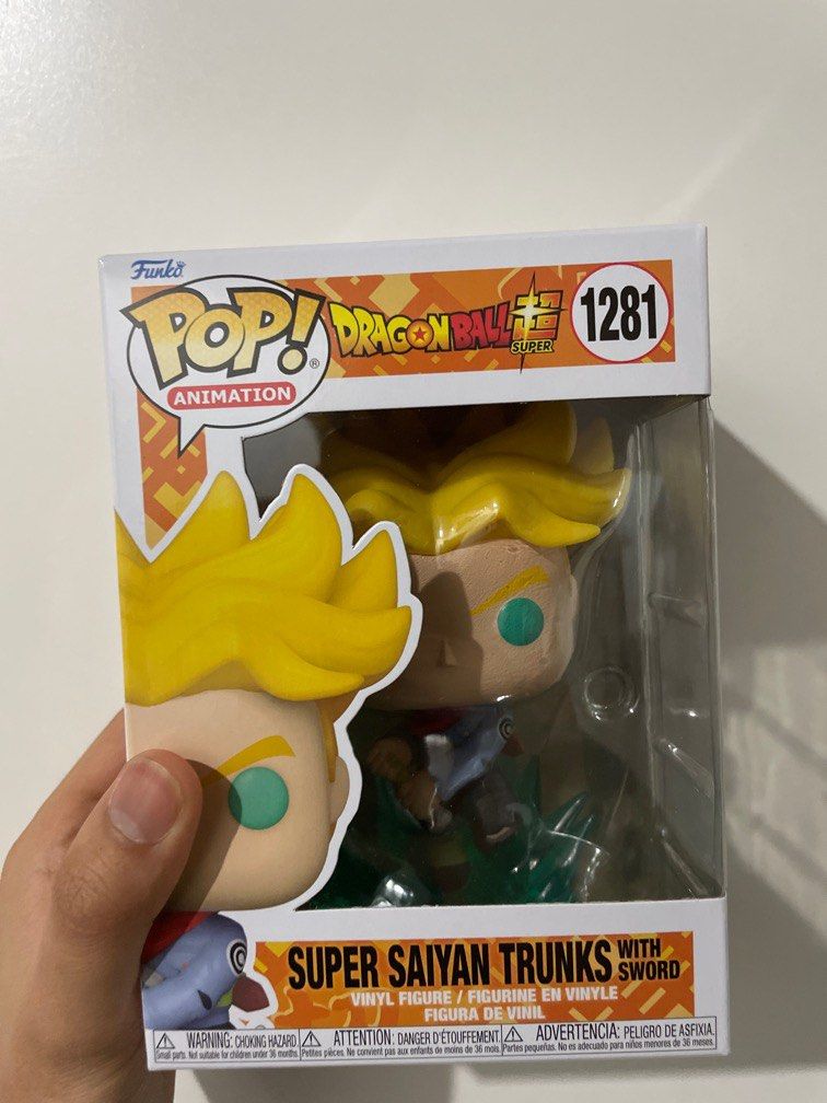 Super saiyan top trunks pop vinyl