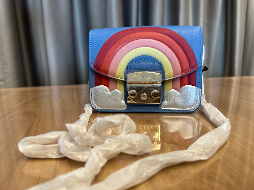 Furla rainbow bag deals