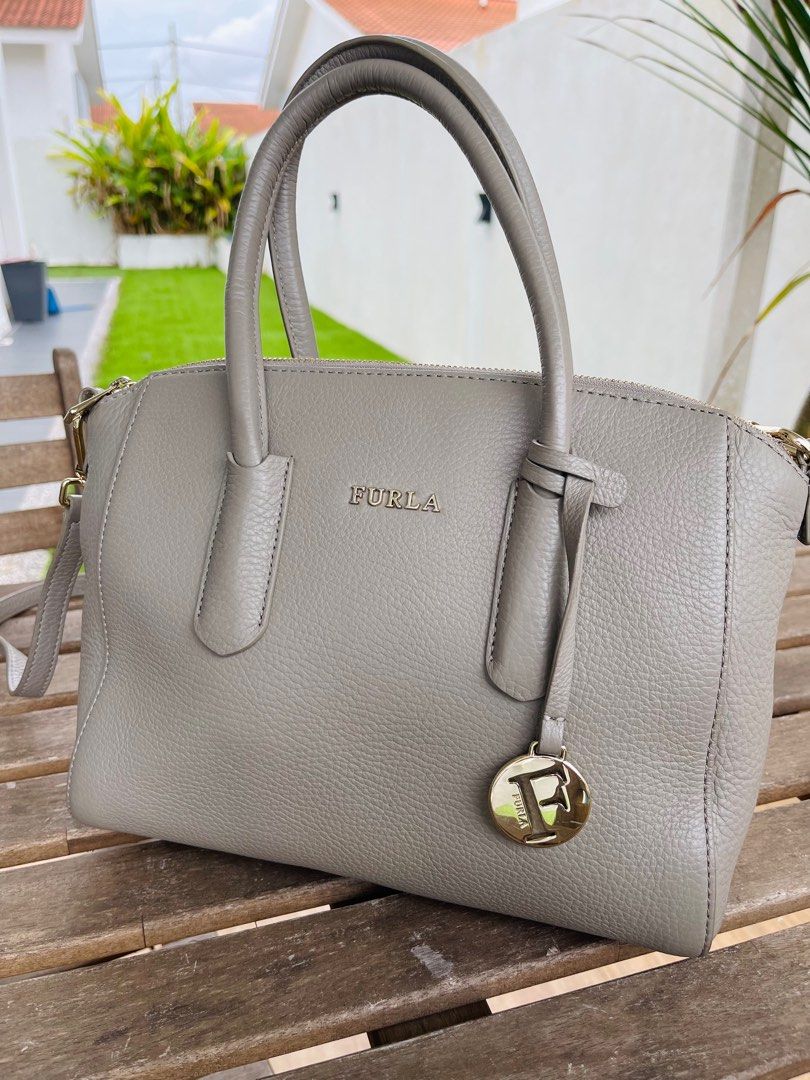 Furla Tessa small in Grey