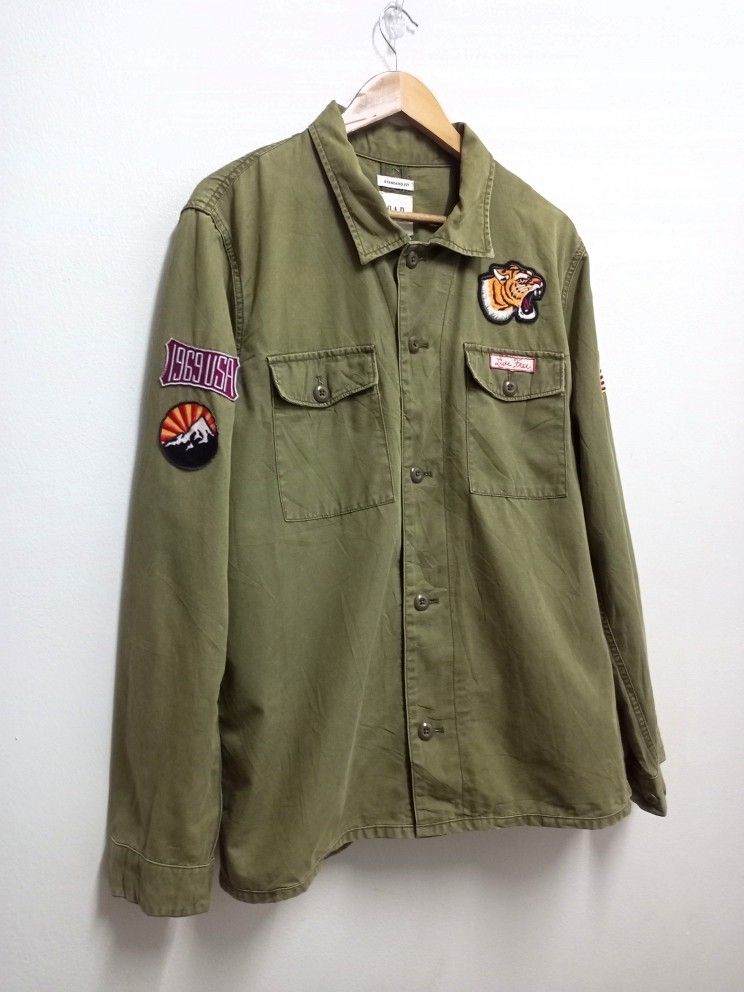 Gap military shirt jacket store