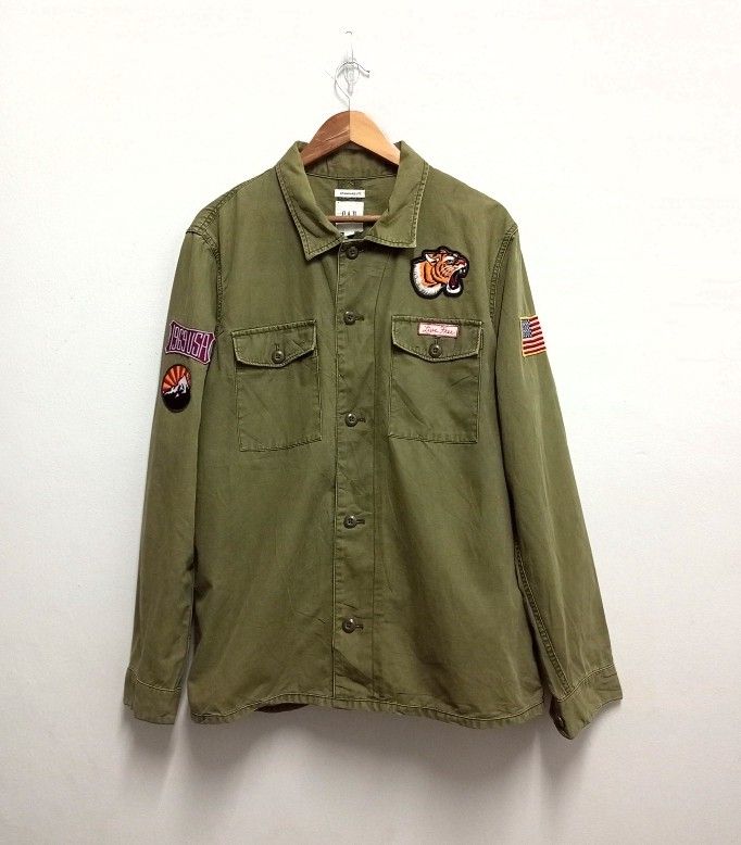 Gap military cheap shirt jacket