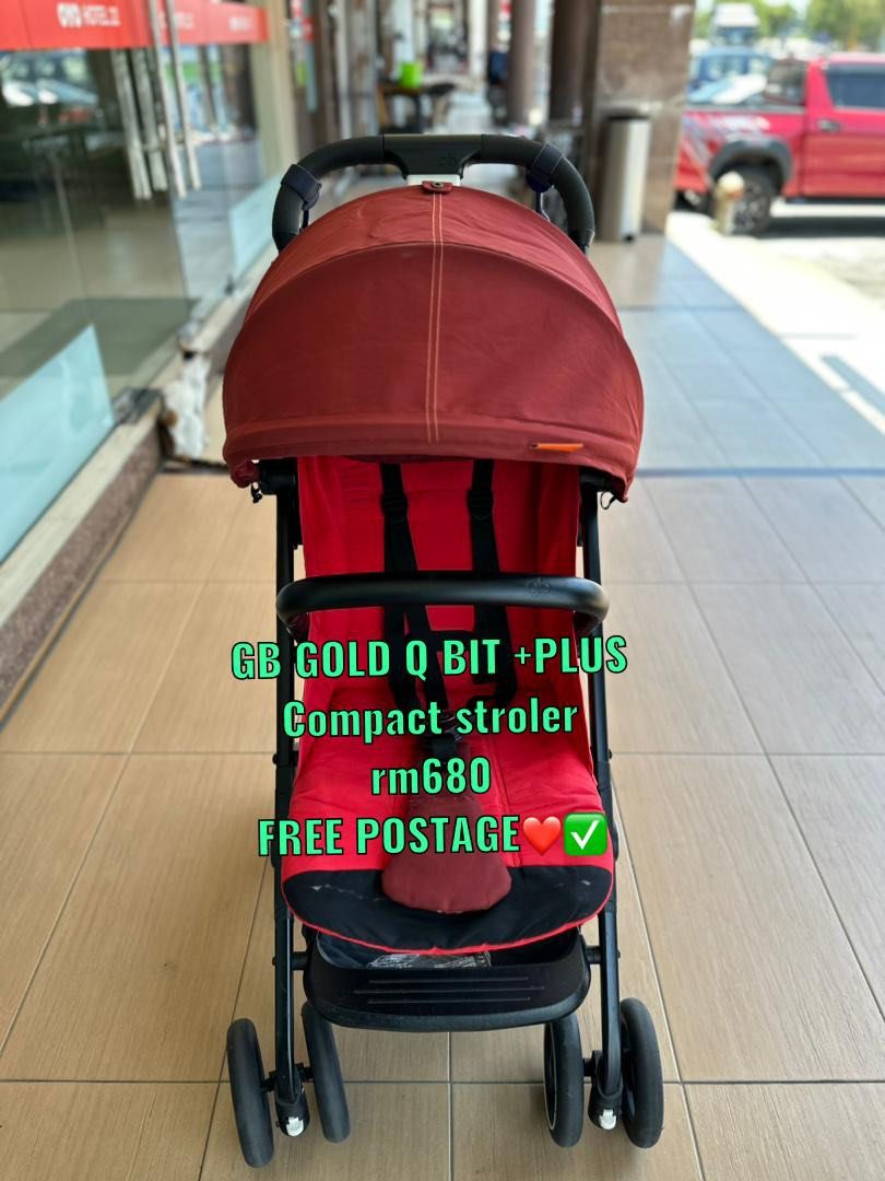 GB QBIT GOLD Compact stroller