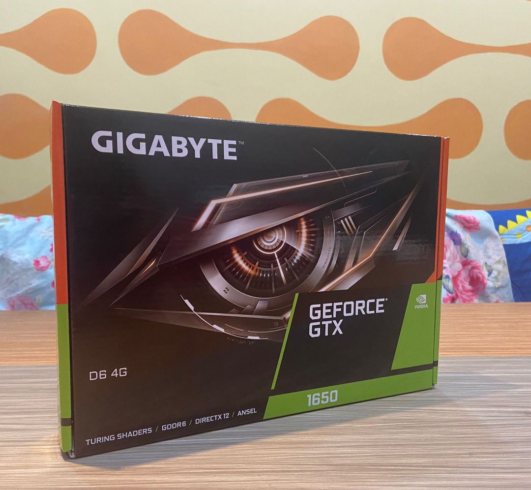 Gigabyte GeForce GTX 1650 4GB GDDR6 Graphics Card Computers